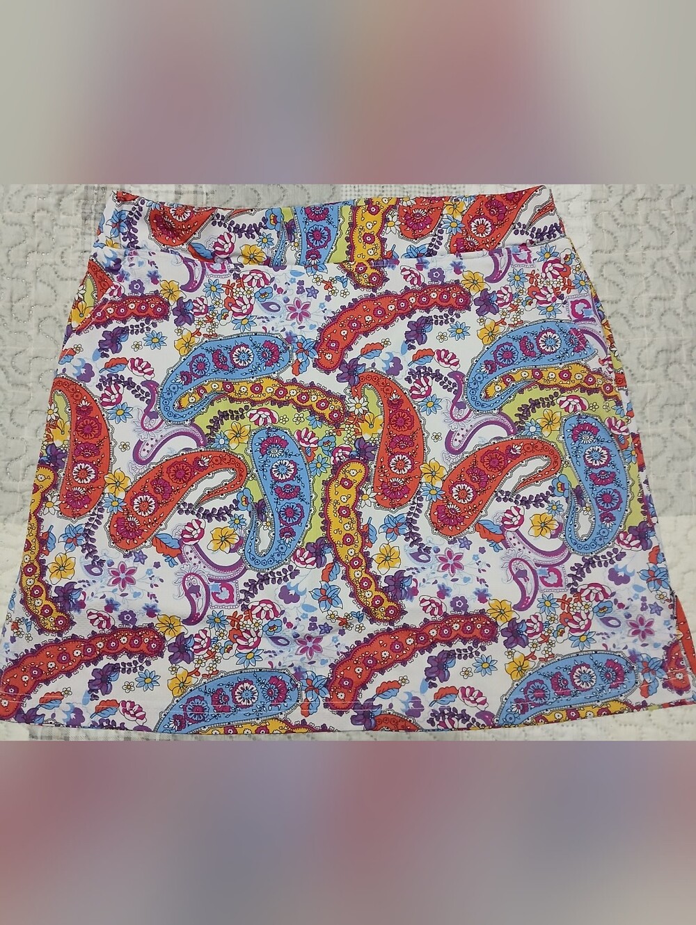 Sport Haley Paisley Print Skort